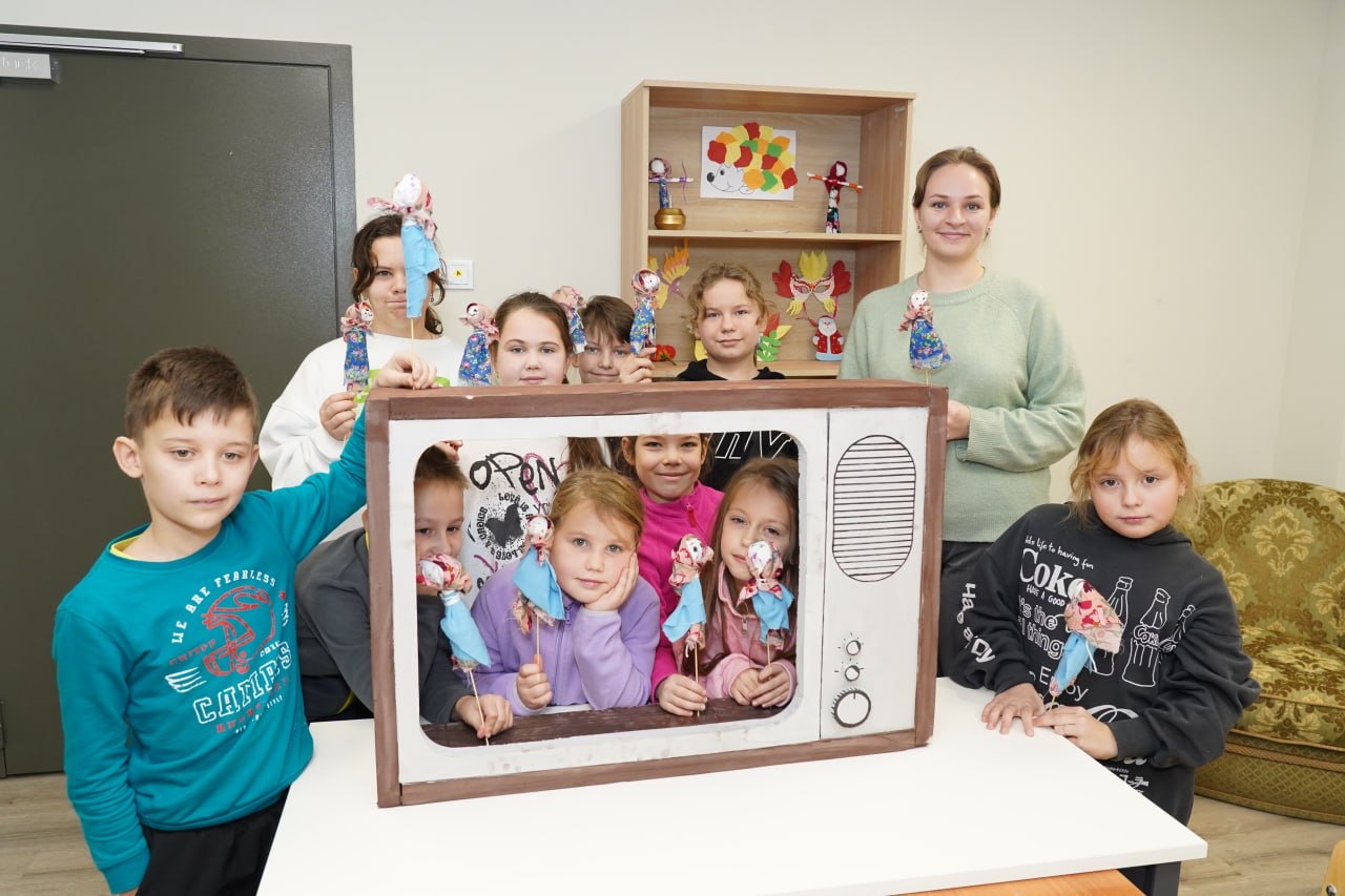 Ещё один мастер‑класс для ребят из «Внеурочки»!