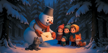 Снеговик-почтовик