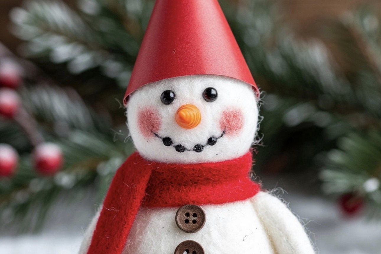 Мастер-класс «Что за чудо-снеговик»