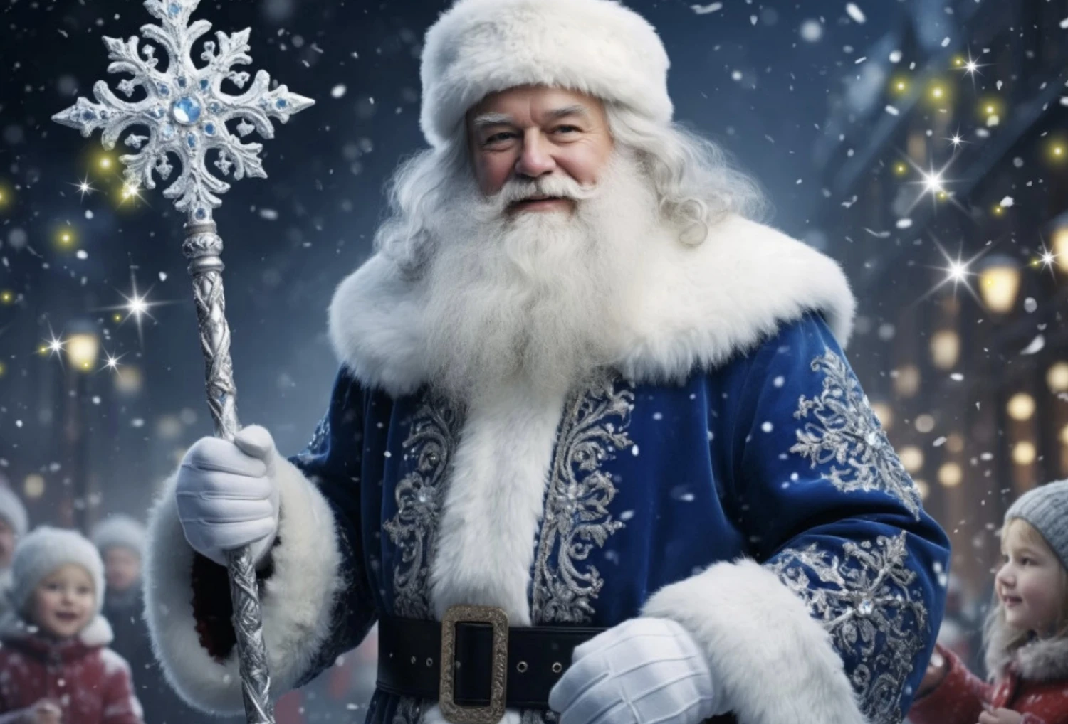 Встречаем Дедушку Мороза!