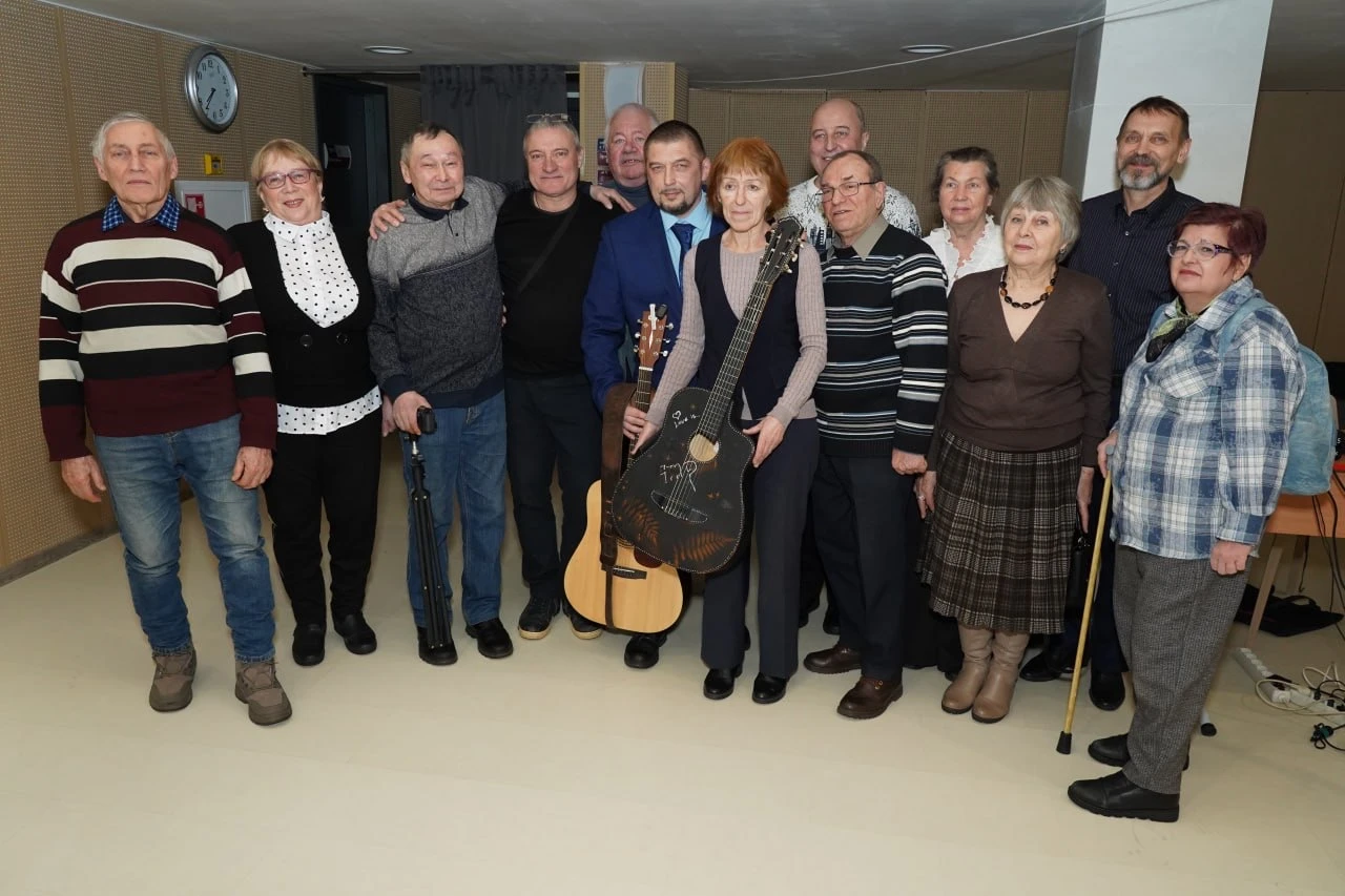 В паркетном зале культурно‑досугового центра «Протон» состоялся вечер памяти Владимира Высоцкого