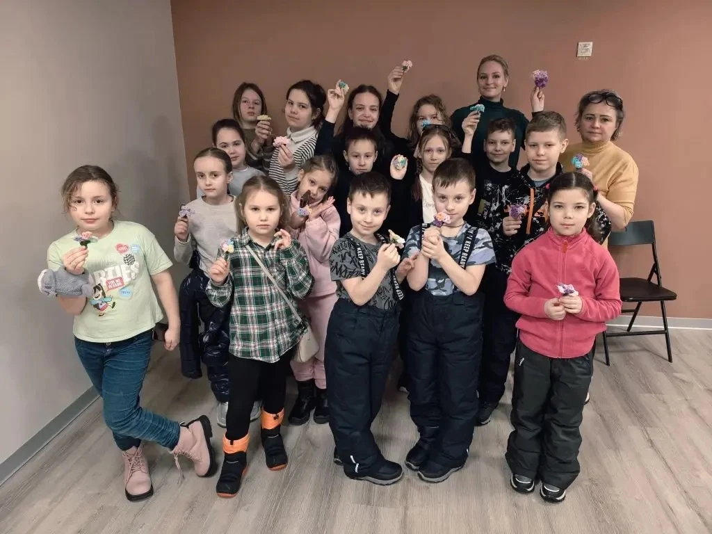 Цветочки к празднику